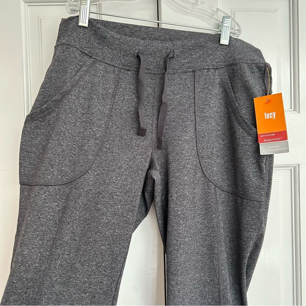 Lucy Yoga Pants in Gray size Small NWT - Picture 2 of 10